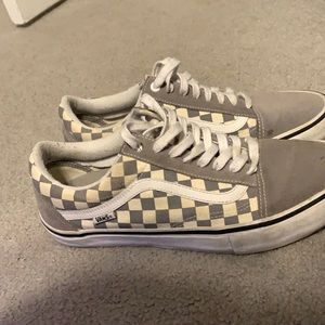 Vans Old Skool Pro (checkerboard) frost gray
